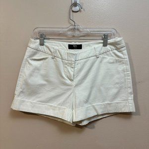 Massimo White Chino Shorts Size 6